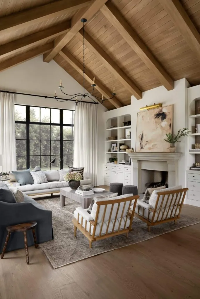 Perfect Blend of Comfort and Style: Modern Farmhouse Living Room Ideas - 2