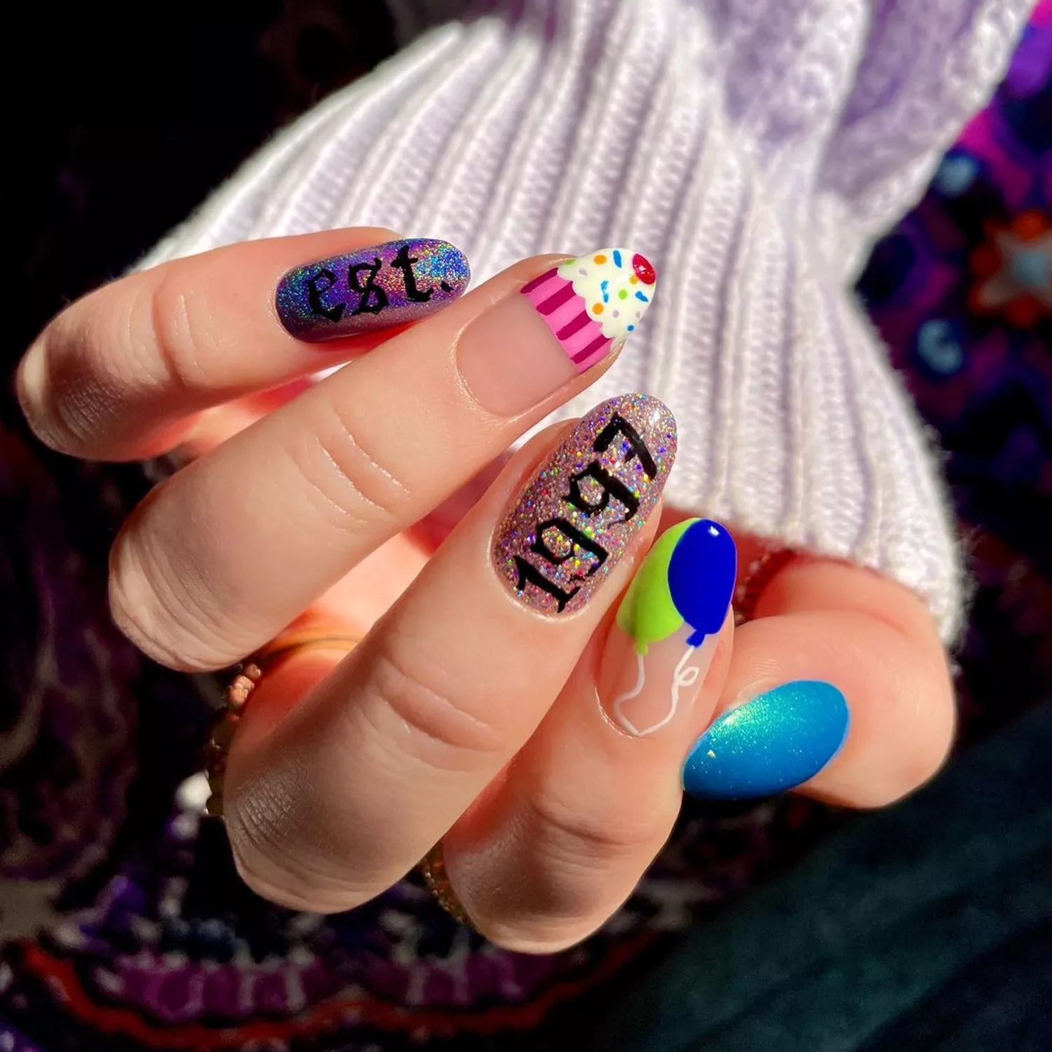 Perfect Birthday Nails: Ideas for a Glamorous Celebration - 7