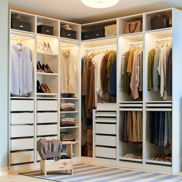 Best Ideas for Organizing Your Space with an IKEA Closet - 10