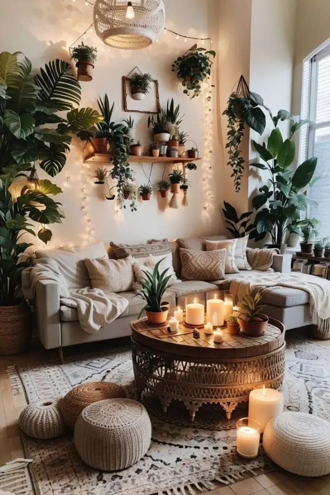 Best Ideas for Creating a Cozy and Stylish Boho Living Room - 7