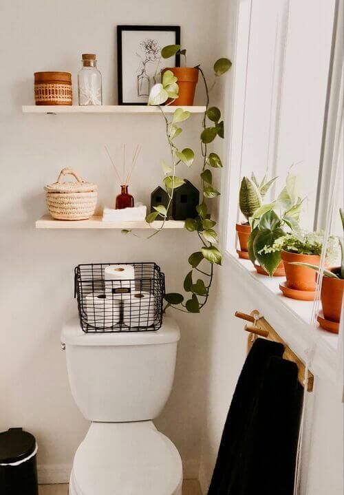 Over the Toilet Storage Ideas: Creative Ways to Maximize Your Bathroom Space - 4